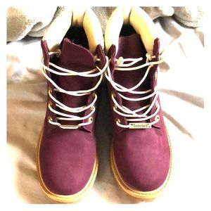 Timberland Maroon Boots